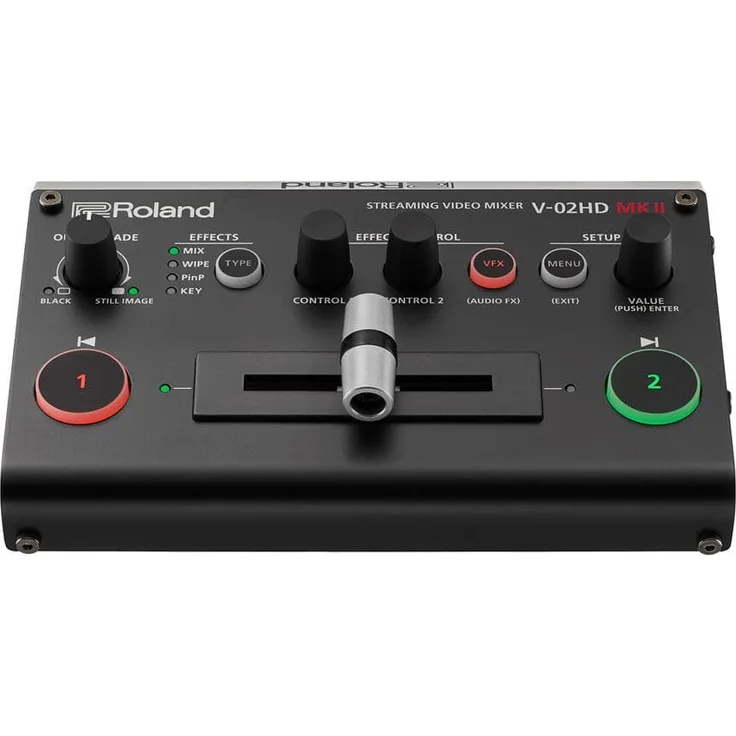 Roland V-02HD MK2 Micro Video Streaming Switcher mit USB-C Ausgang
