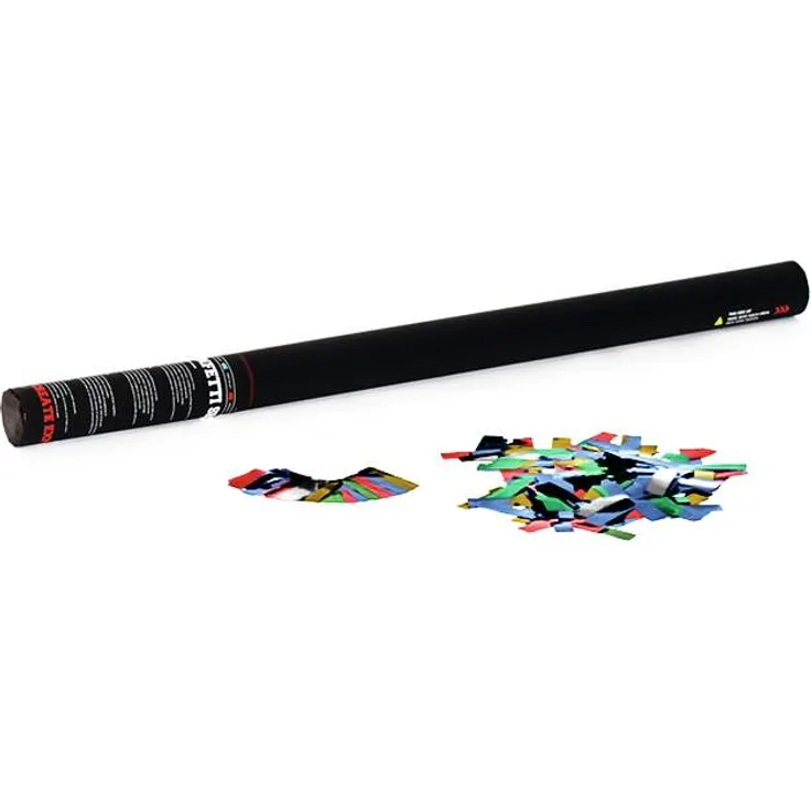 TCM FX Konfetti-Shooter 80cm, mehrfarbig metallic