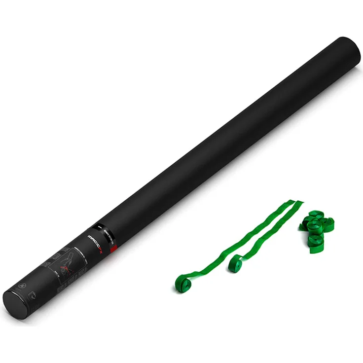 Magic FX Handbetriebene Streamerkanone PRO 80cm - Dunkelgrün