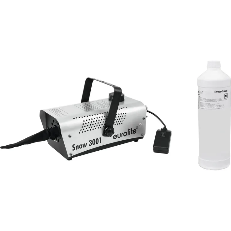 Eurolite Set Snow 3001 Schneemaschine + Schneefluid 1l