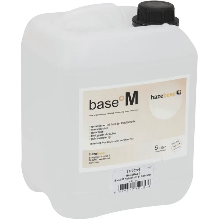 Hazebase Base M Nebelfluid 25l Kanister