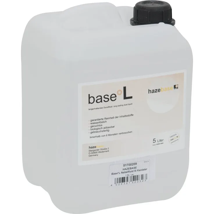 Hazebase Base L Nebelfluid 25l Kanister