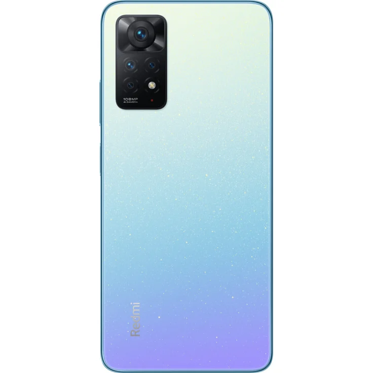 Xiaomi Redmi Note 11 Pro Smartphone 16,94cm (6,67 Zoll) AMOLED-Display, 128GB interner Speicher, 6GB RAM, Dual-SIM, Android 11, Star Blue – Bild 2