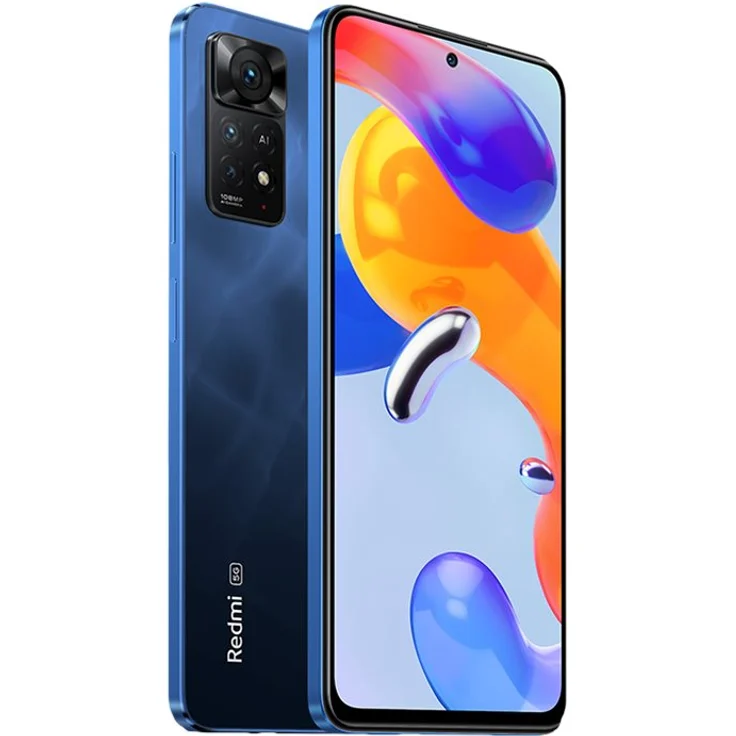 Xiaomi Redmi Note 11 Pro 5G Smartphone 16,94cm (6,67 Zoll) AMOLED-Display, 128GB interner Speicher, 6GB RAM, Dual-SIM, Android 11, Atlantic Blue – Bild 14