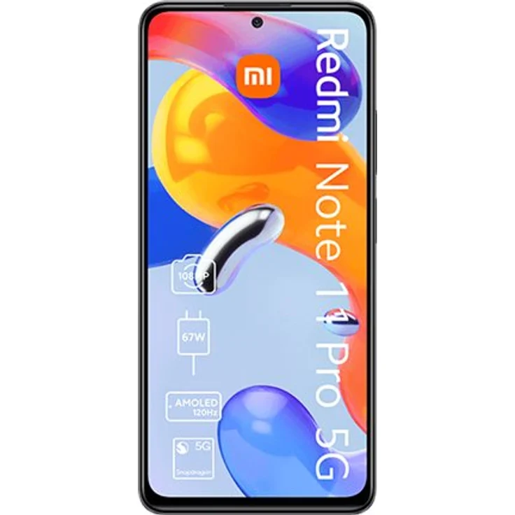 Xiaomi Redmi Note 11 Pro 5G Smartphone 16,94cm (6,67 Zoll) AMOLED-Display, 128GB interner Speicher, 6GB RAM, Dual-SIM, Android 11, Graphite Gray – Bild 11