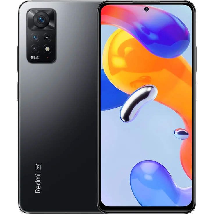 Xiaomi Redmi Note 11 Pro 5G Smartphone 16,94cm (6,67 Zoll) AMOLED-Display, 128GB interner Speicher, 6GB RAM, Dual-SIM, Android 11, Graphite Gray – Bild 9