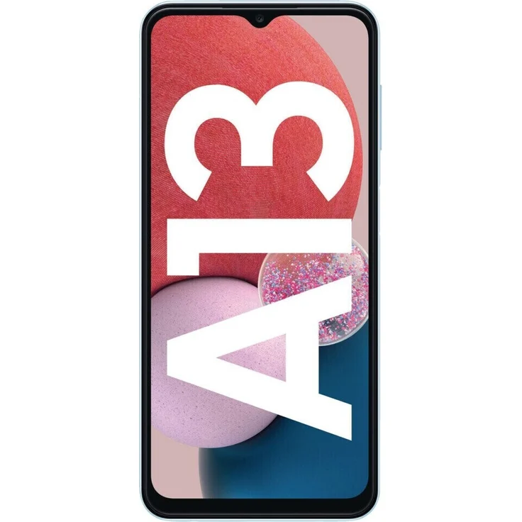 Samsung Galaxy A13 Smartphone 16,76cm (6,6 Zoll) LCD-Display, 64GB interner Speicher, 4GB RAM, Dual-SIM, Android 12, Light Blue – Bild 2