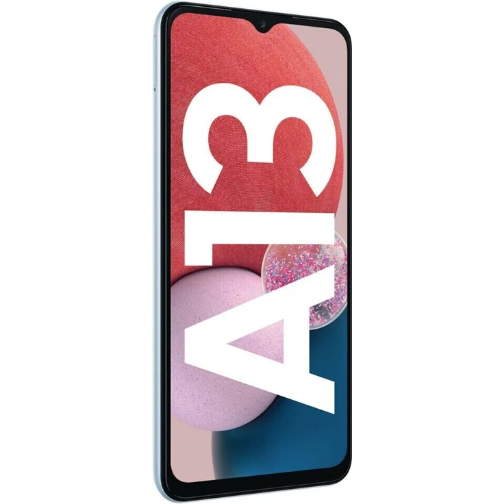 Samsung Galaxy A13 Smartphone 16,76cm (6,6 Zoll) LCD-Display, 64GB interner Speicher, 4GB RAM, Dual-SIM, Android 12, Light Blue – Bild 4