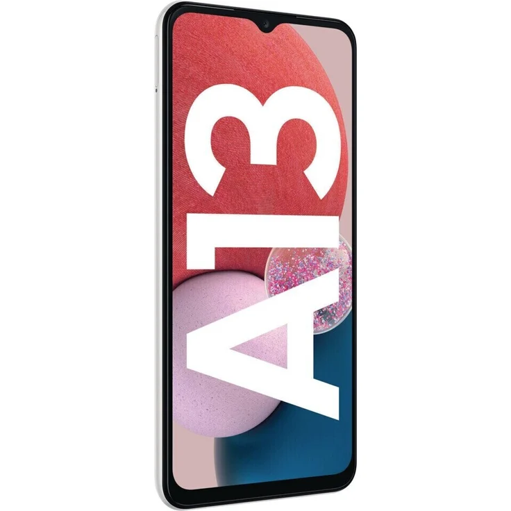 Samsung Galaxy A13 Smartphone 16,76cm (6,6 Zoll) LCD-Display, 64GB interner Speicher, 4GB RAM, Dual-SIM, Android 12, White – Bild 2