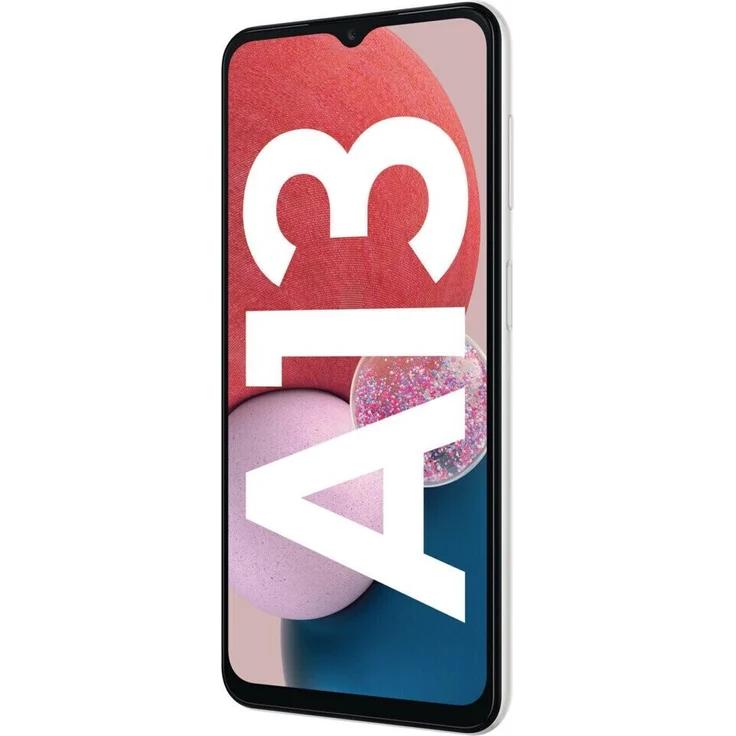 Samsung Galaxy A13 Smartphone 16,76cm (6,6 Zoll) LCD-Display, 64GB interner Speicher, 4GB RAM, Dual-SIM, Android 12, White – Bild 3