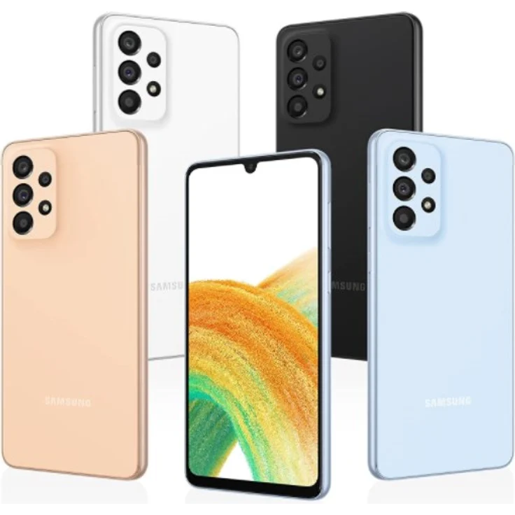 Samsung Galaxy A33 5G Smartphone 16,2 cm (6,4 Zoll) Super AMOLED-Display, 128GB interner Speicher, 6GB RAM, Dual-SIM, Android 12, Awesome Black – Bild 10