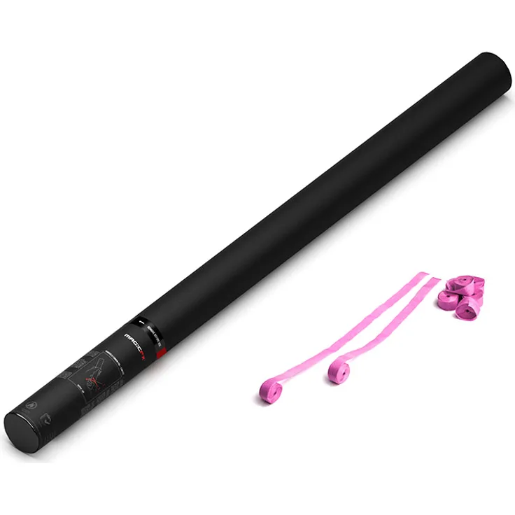 Magic FX Handbetriebene Streamerkanone PRO 80cm - Pink