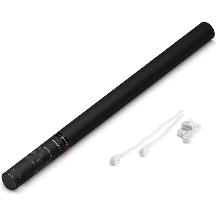 Magic FX Handbetriebene Streamerkanone PRO 80cm - Weiß