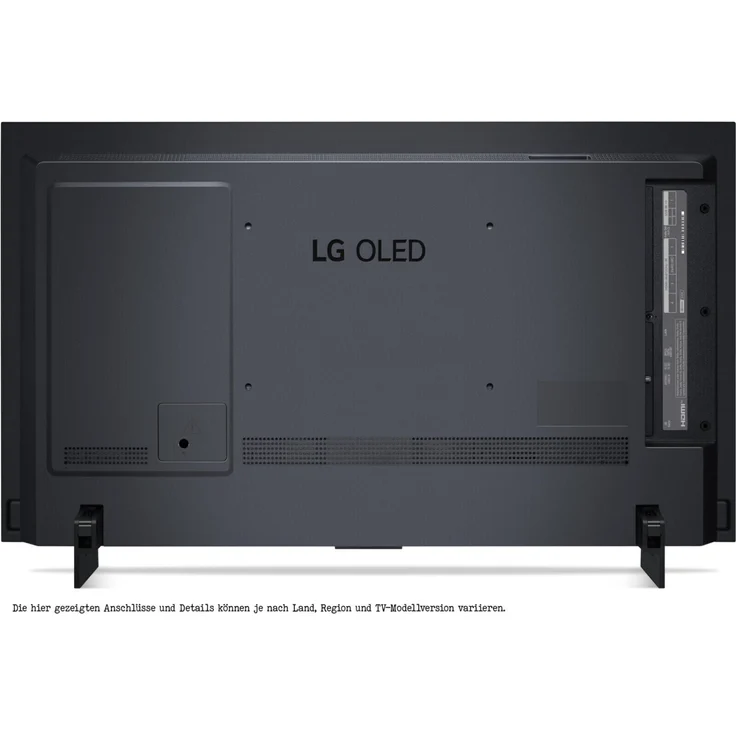 LG OLED42C27LA 106 cm (42 Zoll) OLED evo Smart TV (Ultra HD, Dolby Vision IQ, Dolby Vision, HDR10, HLG, OLED) Twin-HD-Triple-Tuner (Sat, Antenne, Kabel) Modelljahr 2022 Energieklasse G (DE-Modell) – Bild 7