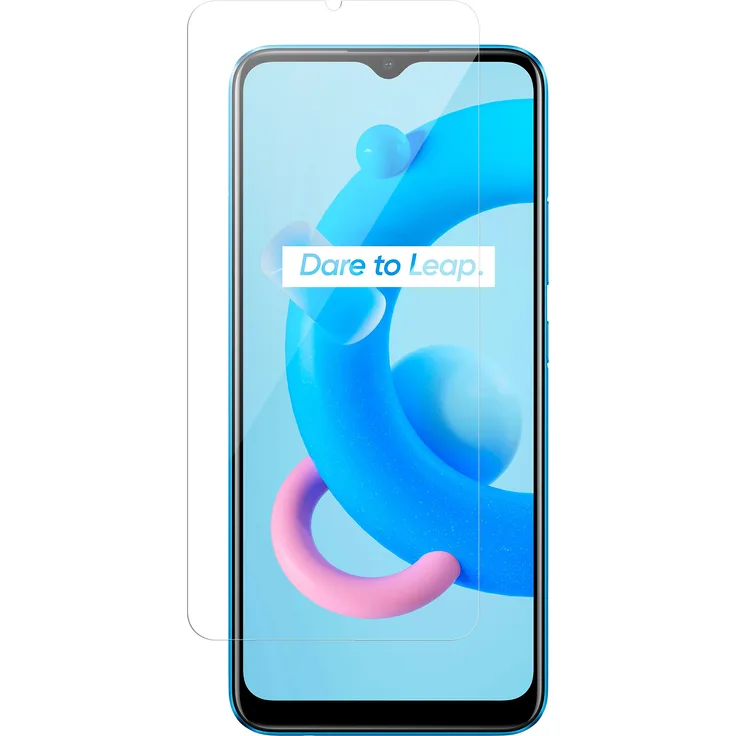 cofi1453 Schutzglas 9H kompatibel mit REALME C11 Displayschutzfolie Panzerfolie Passgenau Glas