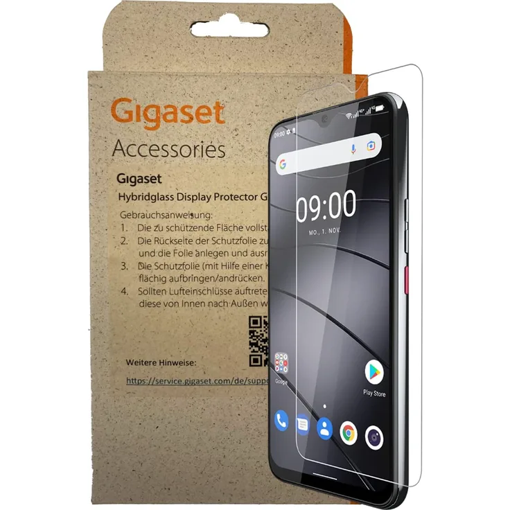 Gigaset Hybridglass S30853-Z1523-R27 Displayschutzglas, passend für Gigaset GS5