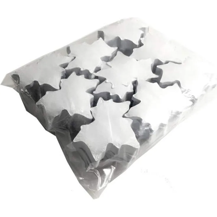 TCM FX Slowfall Konfetti Ahornblätter 100x100mm, weiß, 1kg