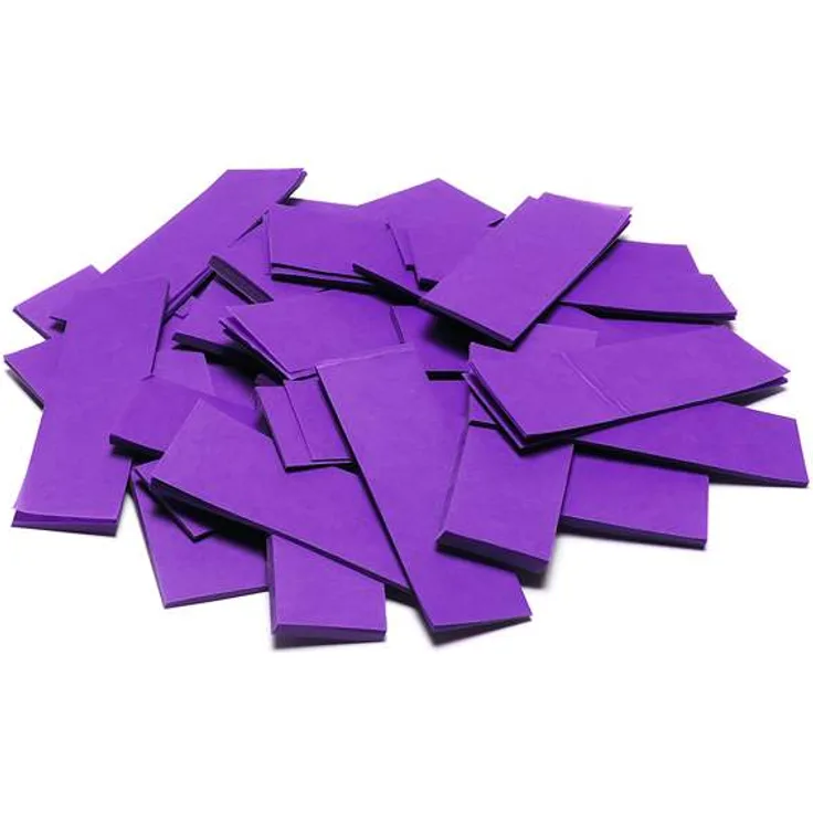 TCM FX Slowfall Konfetti rechteckig 55x18mm, lila, 1kg
