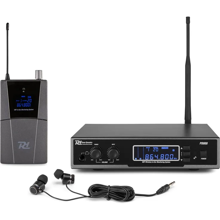 Power Dynamics PD800 In-Ear-Monitoring-System UHF