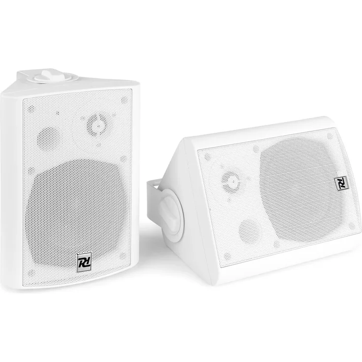 Power Dynamics DS50AW Aktiv-Lautsprecherset mit BT 5,25-'-' 100W Weiß