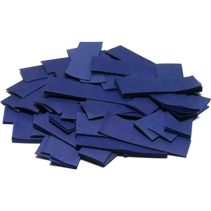 TCM FX Slowfall Konfetti rechteckig 55x18mm, dunkelblau, 1kg