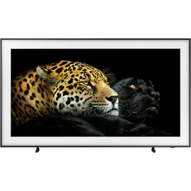 Samsung QE65LS03AAUXXN The Frame (2021) 163 cm (65 Zoll) QLED Smart TV (Ultra HD, HDR) HD-Triple-Tuner (Sat, Antenne, Kabel) Modelljahr 2021 Energieklasse G (EU-Modell) – Bild 2