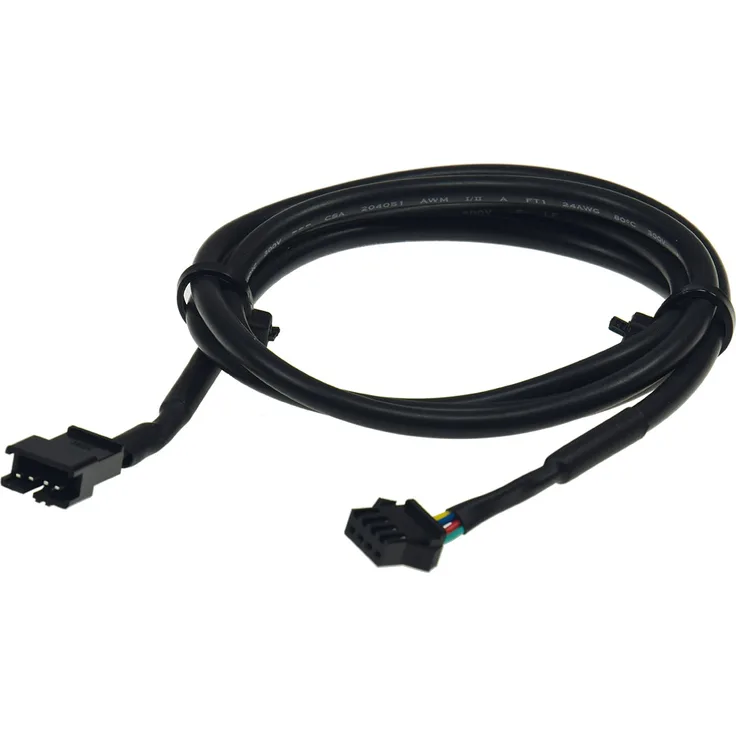 RGB LED-Stripe Verlängerungskabel und EBL Slim, 100cm mit Stecker-Kupplung