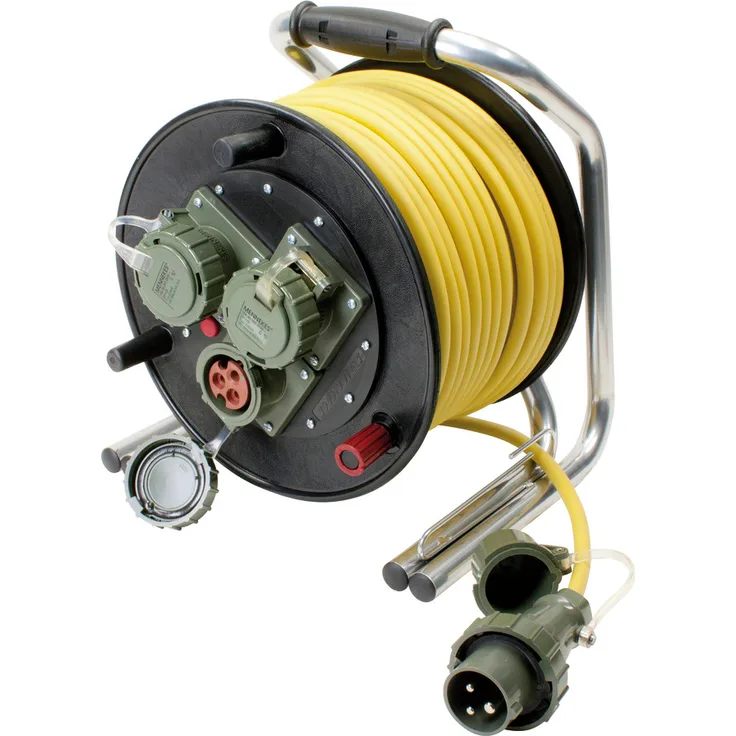 Dönges Leitungsroller Feuerwehr 230 V, 16 A, E
