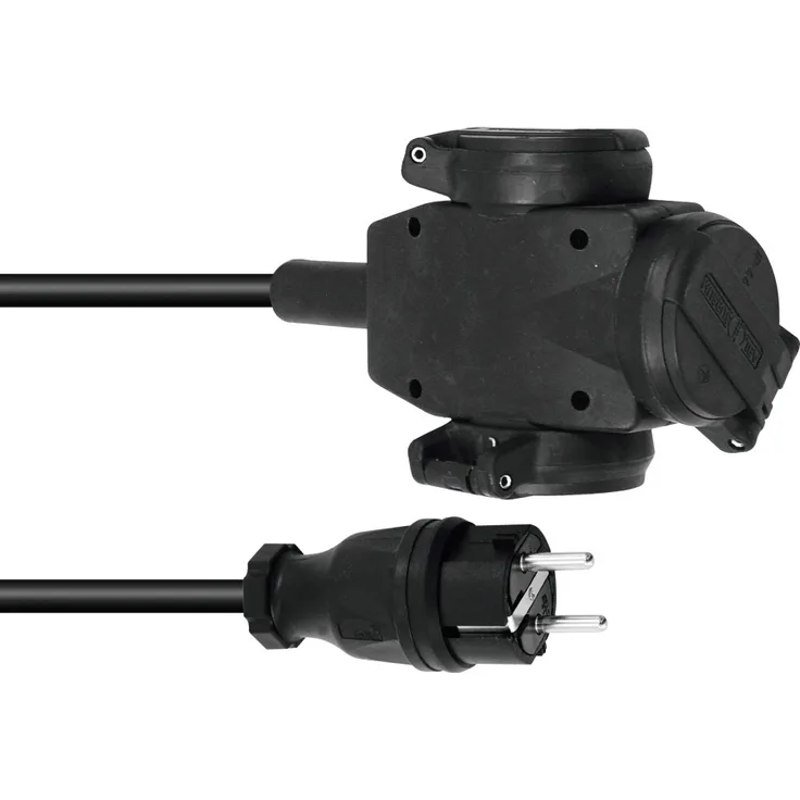 EUROLITE Verlängerung 3x2,5 3m 3-fach