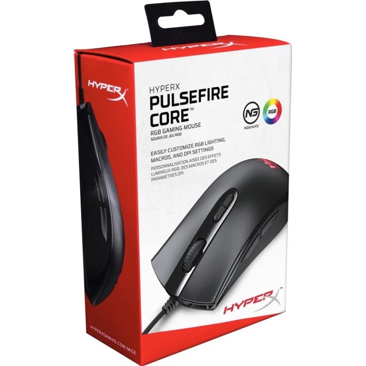 HyperX Pulsefire Core Gaming Mouse, USB (HX-MC004B) – Bild 5