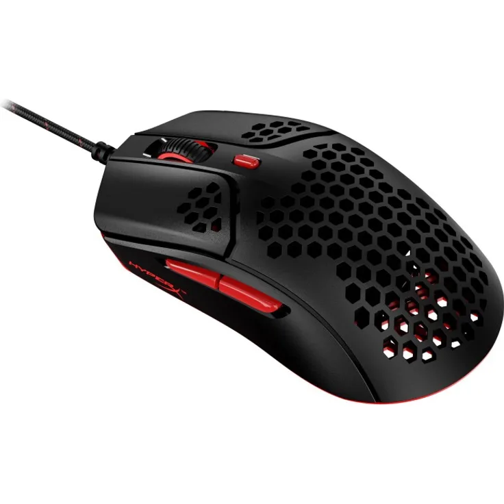 HyperX Pulsefire Haste schwarz/rot, USB (4P5E3AA)