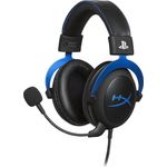 HyperX Cloud - Gaming-Headset, Playstation, offizielles Lizenzprodukt, für PS5 und PS4, Memory-Schaum-Komfort, Mikrofon mit Geräuschunterdrückung, robuster Aluminiumrahmen (HX-HSCLS-BL)