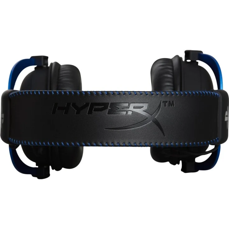 HyperX Cloud - Gaming-Headset, Playstation, offizielles Lizenzprodukt, für PS5 und PS4, Memory-Schaum-Komfort, Mikrofon mit Geräuschunterdrückung, robuster Aluminiumrahmen (HX-HSCLS-BL) – Bild 5