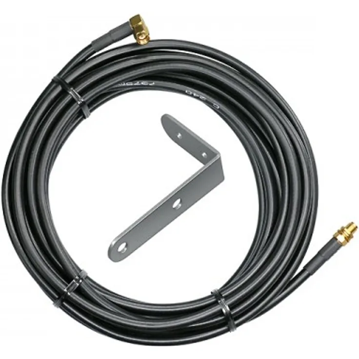 INDEXA Antennenverlängerungskabel DWAK-6M 6m SMA Konfektioniertes Koaxkabel