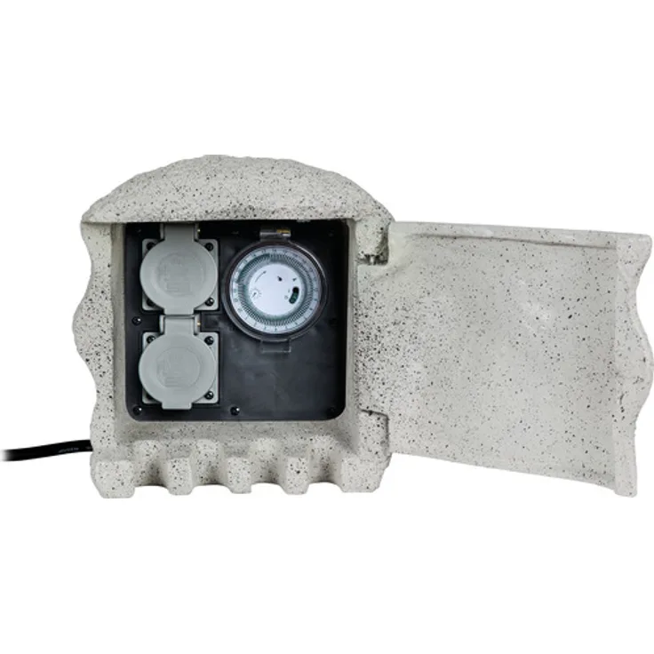 Heitronic Energieverteiler PIEDRA 2-fach mit