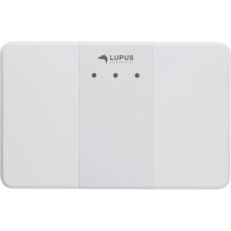 Lupus Electronics 12125 Zentralsteuerungseinheit mit Kabel, 868.6625 MHz, 30-100 m, XT1 Plus, XT2, XT2 Plus, XT3, mit Kabel, weiß, CE, FCC