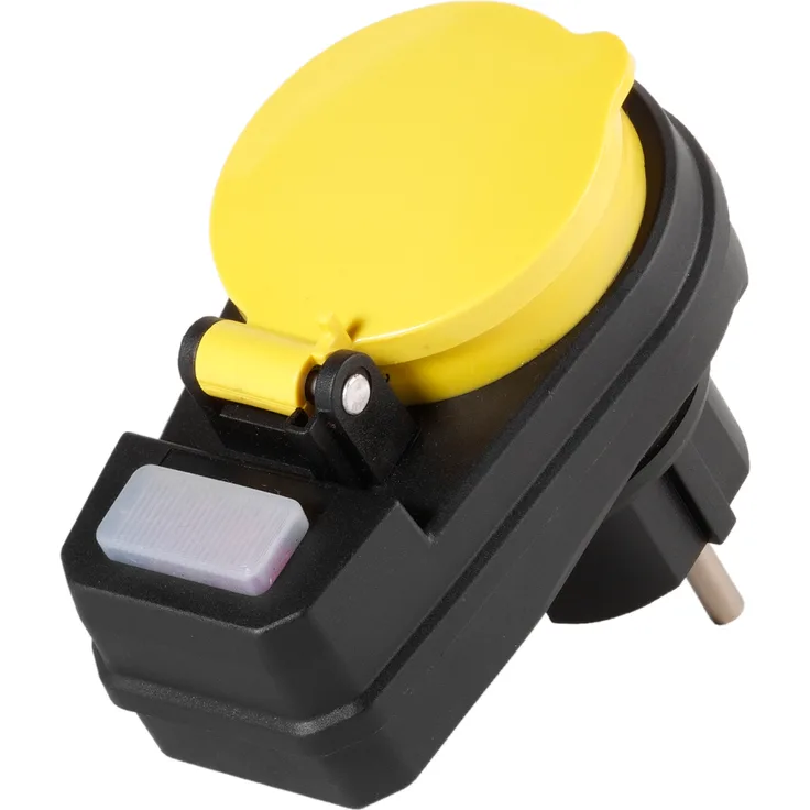 Vivanco Outdoor Schuko Adapter mit Schaltern