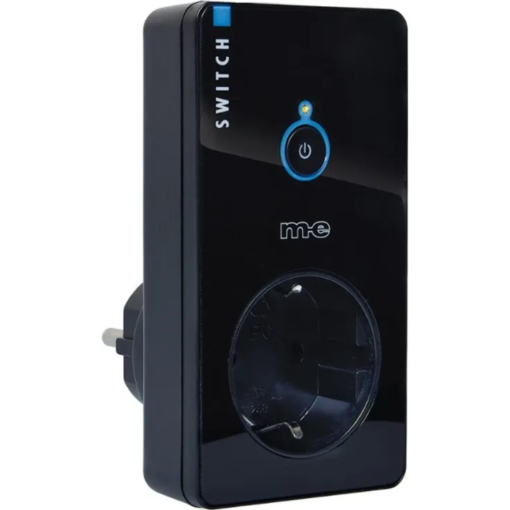 M-E Cuveo CR-S2000-S Funk-Steckdose, Schalter, schwarz (55230)