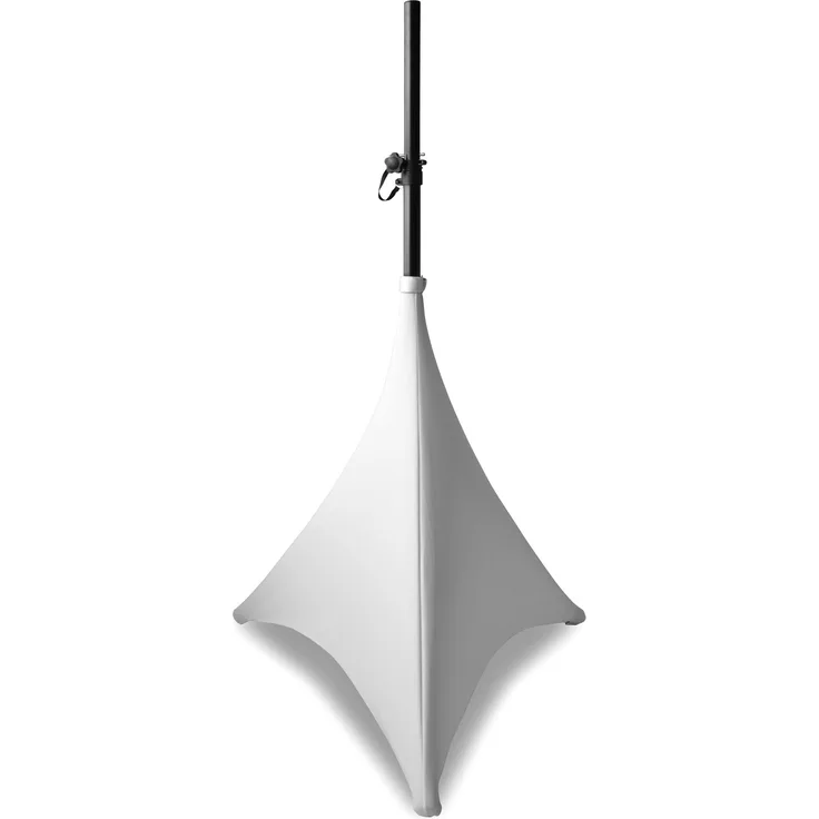 beamZ LSS07W Lautsprecherständerabdeckung weiß 70cm