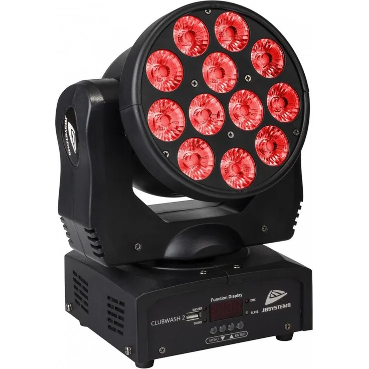 JB Systems - CLUBWASH 2 - 144W RBGWA+UV Washlight mit 25°