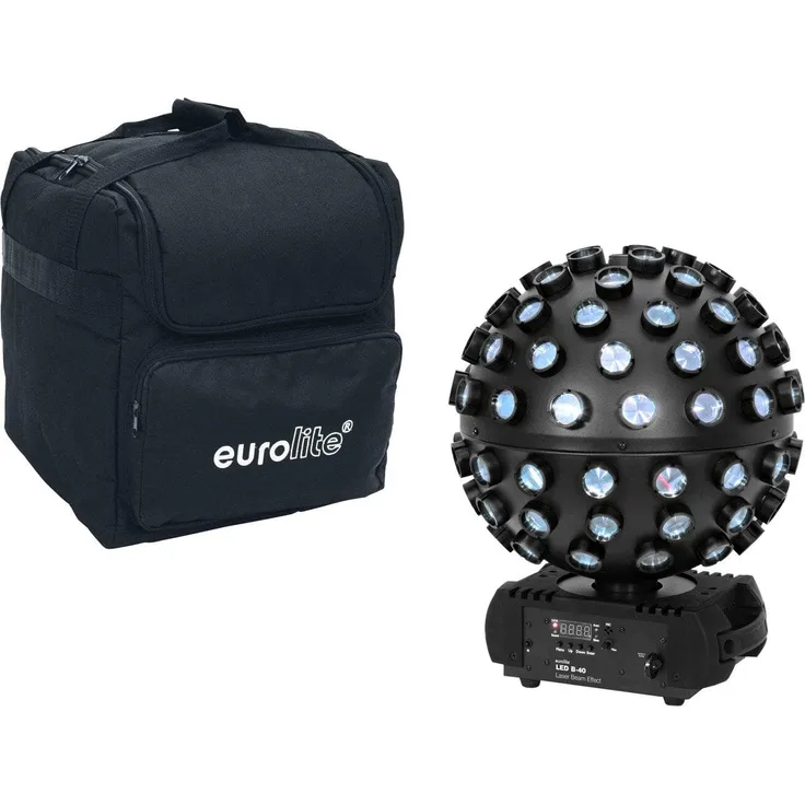 EUROLITE Set LED B-40 Laser Strahleneffekt + Softbag