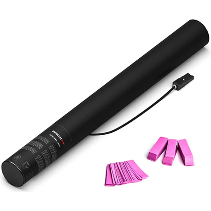 Magic FX Elektrische Konfettikanone 50cm - Pink