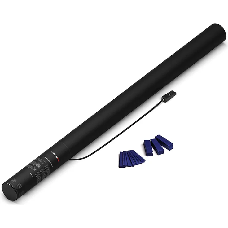 Magic FX Elektrische Konfettikanone PRO 80cm - Dunkelblau