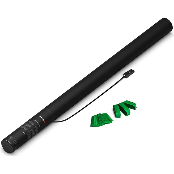 Magic FX Elektrische Konfettikanone PRO 80cm - Dunkelgrün