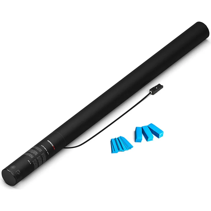 Magic FX Elektrische Konfettikanone PRO 80cm - Hellblau