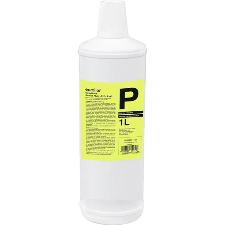 EUROLITE Smoke Fluid -P2D- Profi Nebelfluid 1l - Preisvergleich