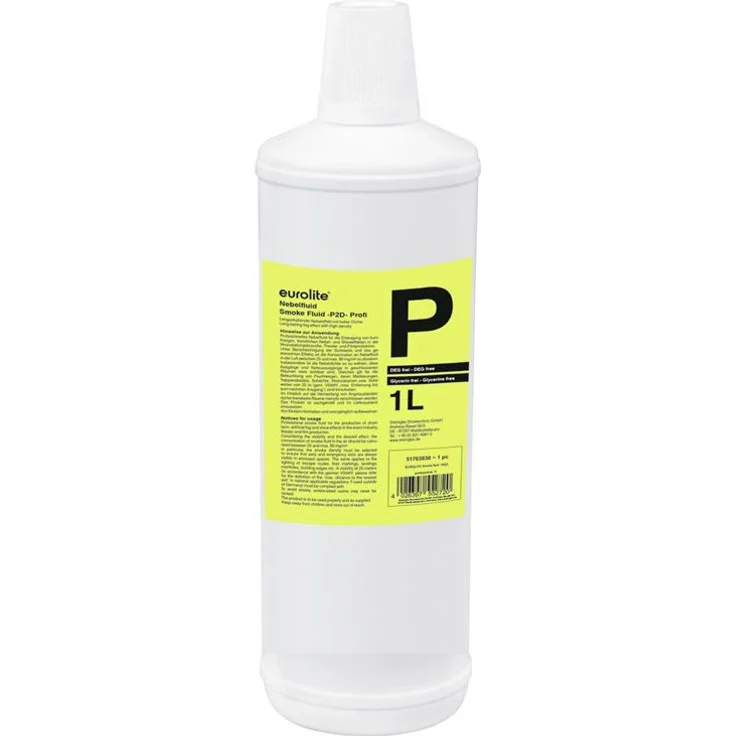 EUROLITE Smoke Fluid -P2D- Profi Nebelfluid 1l - Preisvergleich – Bild 1