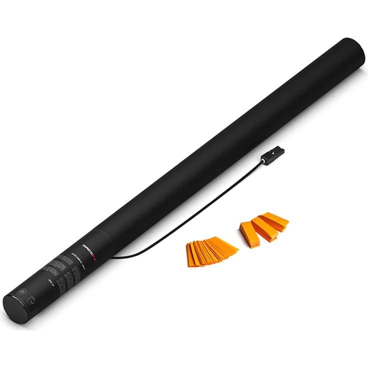 Magic FX Elektrische Konfettikanone PRO 80cm - Orange