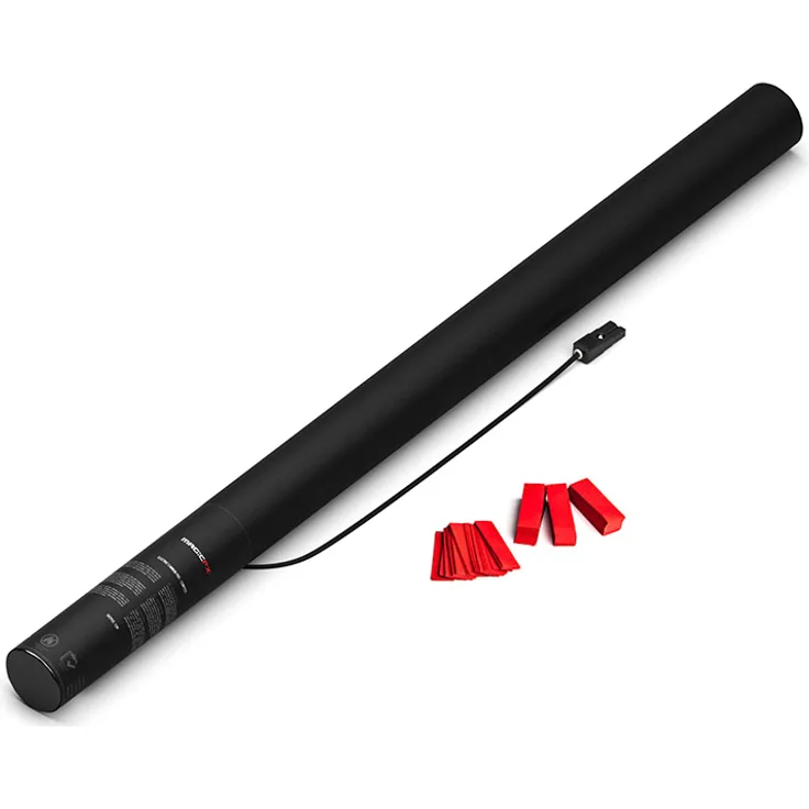 Magic FX Elektrische Konfettikanone PRO 80cm - Rot