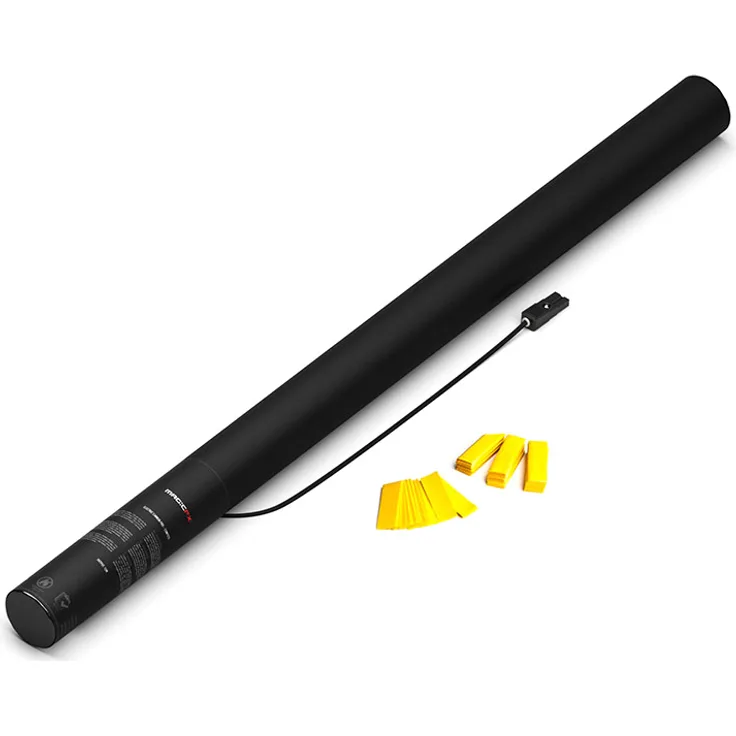 Magic FX Elektrische Konfettikanone PRO 80cm - Gelb